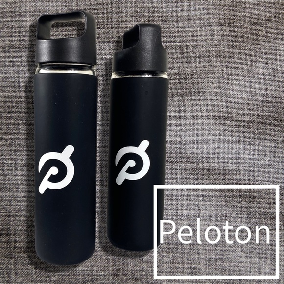 Peloton Kitchen Peloton Glass Water Bottles Set Of Two Classic